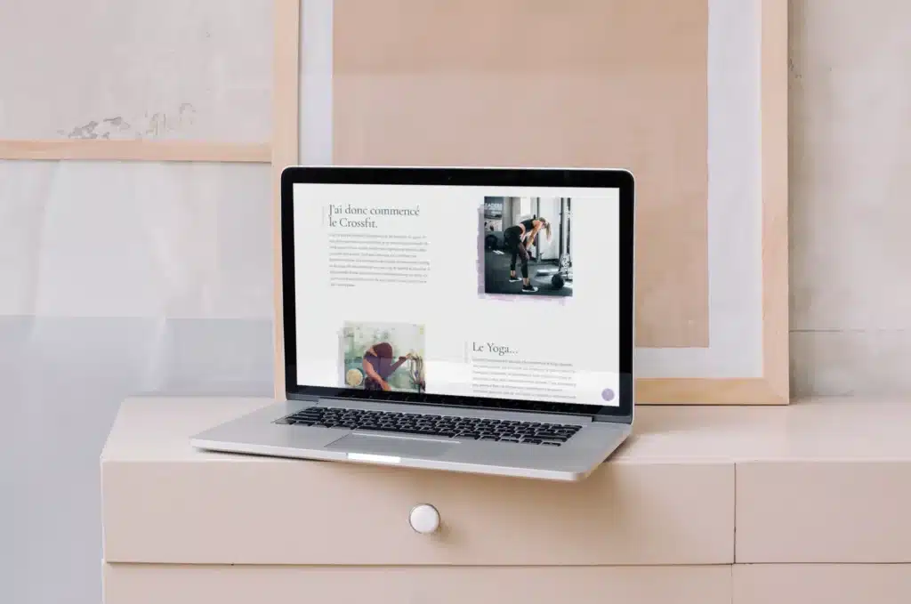 Création Site Web Portfolio - Coaching Sport