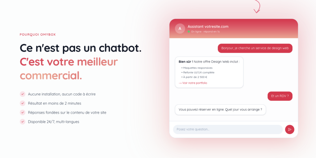 Assistant Chat Box IA