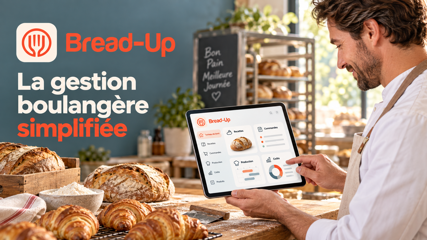 BreadUp : la solution digitale qui simplifie la gestion des boulangeries artisanales